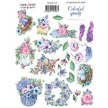 Набір наліпок (стікерів) Colorful spring 107, ТМ Фабрика Декору