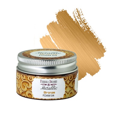 Краска металлик Фабрика Декора - Бронза, 30 мл