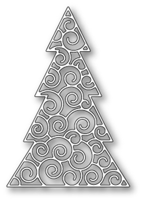 Ножи от Poppystamps - DIES- Twirly Whirly Tree