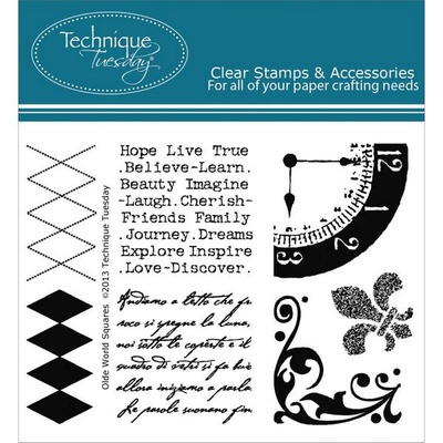Набор акриловых штампов Technique Tuesday - Old World Square (OLDEW)