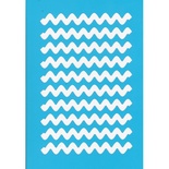 Трафарет - Фабрика Декору - Маска Хвилі, 15см20см