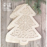 Основа для альбому ScrapBox у формі ялинки (6 шт.) Os-046