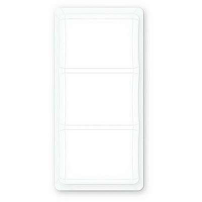 Прямокутник з 3 секторами - заготовка для шейкера My Favorite Things - Nugget Trio Shaker Shaker Pouches, 1 штука