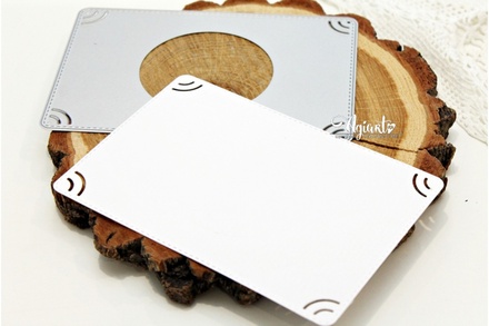 Ніж для вирубки від AgiArt - "Основа для фото скруглена 15*10 см"