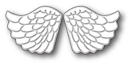 Ніж для вирубки від Memory Box - Embossed Angel Wings