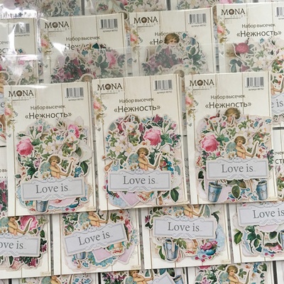 Набор высечек  от Mona Design -"Нежность", 27 шт
