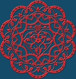 Ніж для вирубки Sophia's Heart від Cheery Lynn Designs