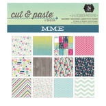 Набір скрап-паперу My Mind's Eye - Adorbs, 15х15см, двосторонній, 24 аркуші