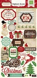 Чипборд от Echo Park - Reflections Christmas Chipboard