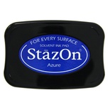 Перманентне чорнило Tsukineko - StazOn Pads Azure