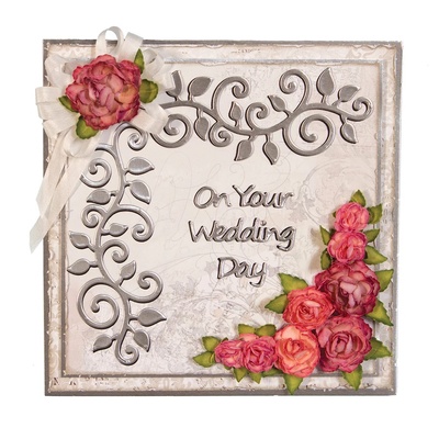 Нож для вырубки от Spellbinders - Swirl Leaf Branch