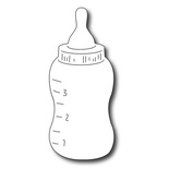 Лезвие Frantic Stamper - Precision Die - Baby Bottle - Детская бутылочка
