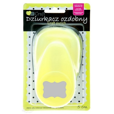 ДЫРОКОЛ ФИГУРНЫЙ 5СМ - ФИГУРНАЯ РАМКА, TM dpCraft (Dalprint)