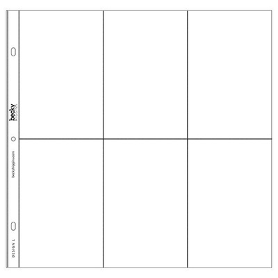 Набір файлів з кишеньками Project Life by Becky Higgins - Photo Pages Design L, 12 шт.