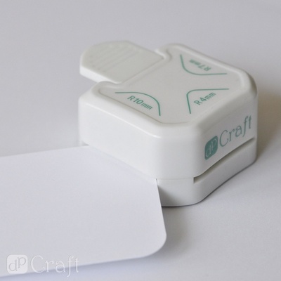 Дірокол кутовий 3-в-1 ЗАКРУГЛЮВАЧ КУТІВ, TM dpCraft (Dalprint)