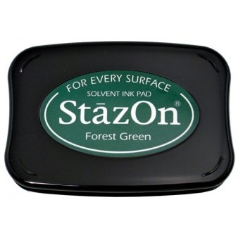 Перманентные чернила Tsukineko - StazOn Pads Forest Green