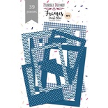 Набір рамок №1 Dark Blue 39шт., ТМ Фабрика Декору