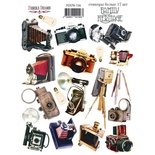 Набір наліпок (стікерів) 17 шт. Family Heritage #156, ТМ Фабрика Декору