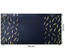 Відріз екошкіри з тисненням золотою фольгою Golden Feather Dark blue, 50см х 25см, ТМ Фабрика Декору