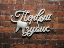 Пластикова прикраса від E.В.A. - Перший зубик, 4.3x3.6 см