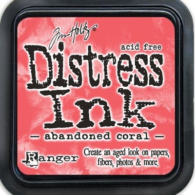 Штемпельна подушка Ranger Distress Ink Pad - February - Abandoned Coral