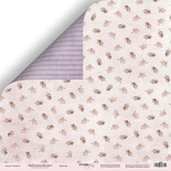 Аркуш двостороннього скрап-паперу Scrapmir - Бантик з колекції Delicious Recipes, 30x30 см