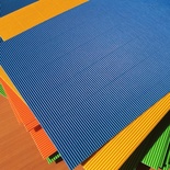 Картон гофрированный мелкий,  плотность 300г, размер 20х30см, цвет темно-синий