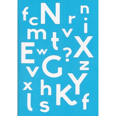 Маска - Фабрика Декору - Букви фон, 20см Х15см