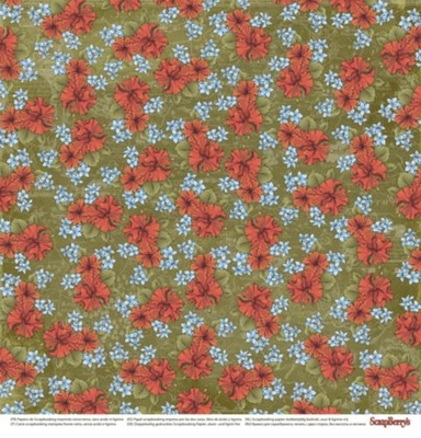 Папір для скрапбукінгу від ScrapBerryʼs - Скарби піратів - Хто наступний?, 30,5x30,5см, 190 г/м², двосторонній