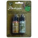 Патина Ranger - Vintaj Patinas - Nouveau Silver and Victorian Gold, 2 штуки