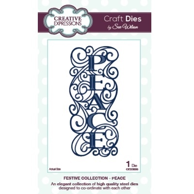 Ніж для вирубки Sue Wilson - Festive Collection - Peace