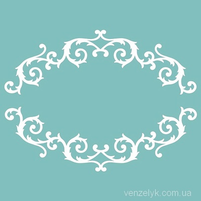 Чипборд от Вензелик - Набор вензелей 16, 77x104 мм, размер: 77x104 мм