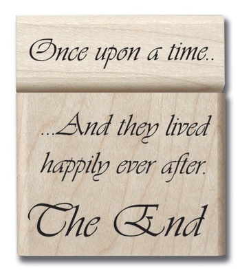 Набір гумових штампів Hampton Art/Diffusion - Fairy Tale Set, з дерев’яним блоком