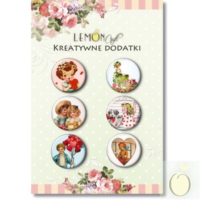 ЦІНУ ЗНИЖЕНО! Фішки LemonCraft - Love 1, на клейовій основі
