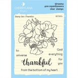 Набор штампов от Cherrylana - "Thankful"