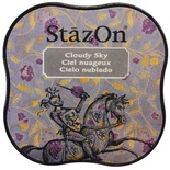 Чернила Tsukineko StazOn Midi Ink Pad - Cloudy Sky