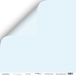 Аркуш двостороннього паперу для скрапбукінгу від Scrapmir - Blue Pastel - Every Day, 30x30cм