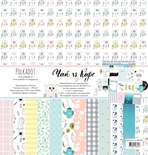 Набор бумаги от Polkadot - "Чай vs Кофе", 30.5х30.5 см