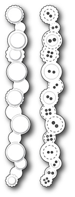 Ніж для вирубки від Poppystamps - Contour Button Border