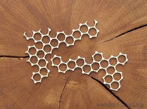 Чипборд від WOODchic - "Набір Гексагональна сітка "