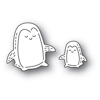 Нож для вырубки от Poppystamps - Whittle Penguins