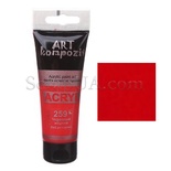 Фарба акрилова ART Kompozit 259 червоний, 75 мл