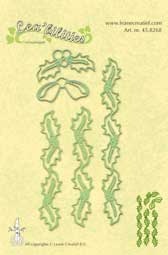 Ножі для вирубки від LeCreaDesign - Border corner Holly