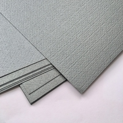 Картон з металізованим ефектом Sirio pearl merida gray, 30x30, сірий темний, 290 г/м², 1 шт.