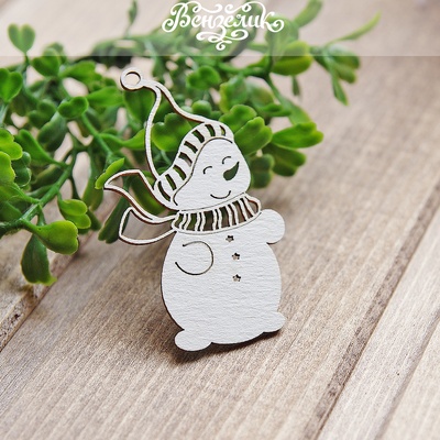 Снiговичок 02, розмiр: 0,06x0,036 см