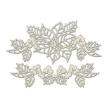 Набір чіпбордів Winter botanical diary 762, 10x15см, колір молочний, ТМ Фабрика Декору