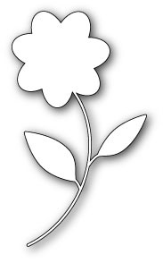 Ніж для вирубки від Poppystamps - Cecilia Flower