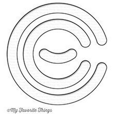 Ніж для вирубки My Favorite Things - Circle Spinner Channels Die-namics