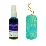 Фарба-спрей Фабрика Декору - Спрей металік - Бірюза з золотом, 50 мл