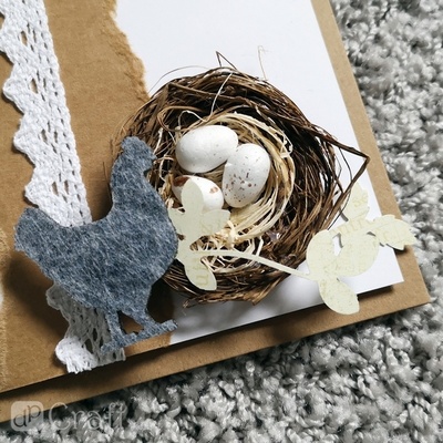 Декоративні гнізда Mini Decorative Nests, 4 шт., dpCraft